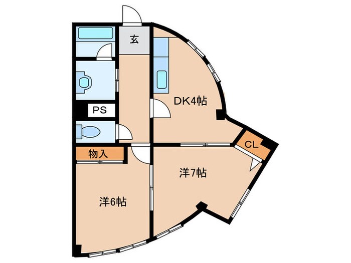 ＩＴＯビルの物件間取画像