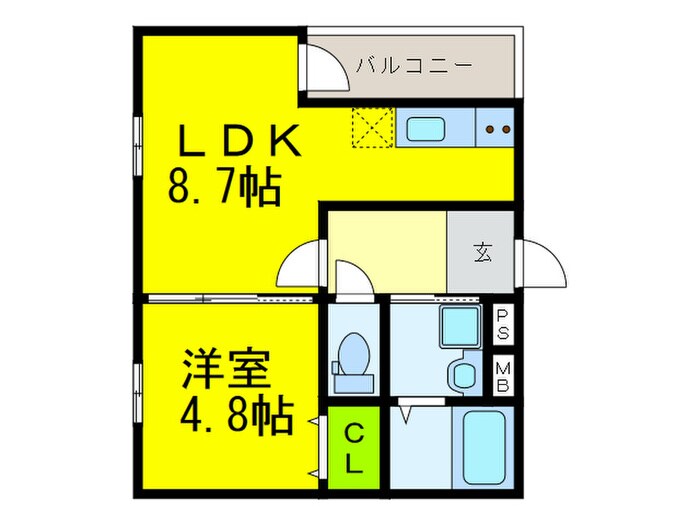 フジパレス堺北花田Ⅱ番館の物件間取画像