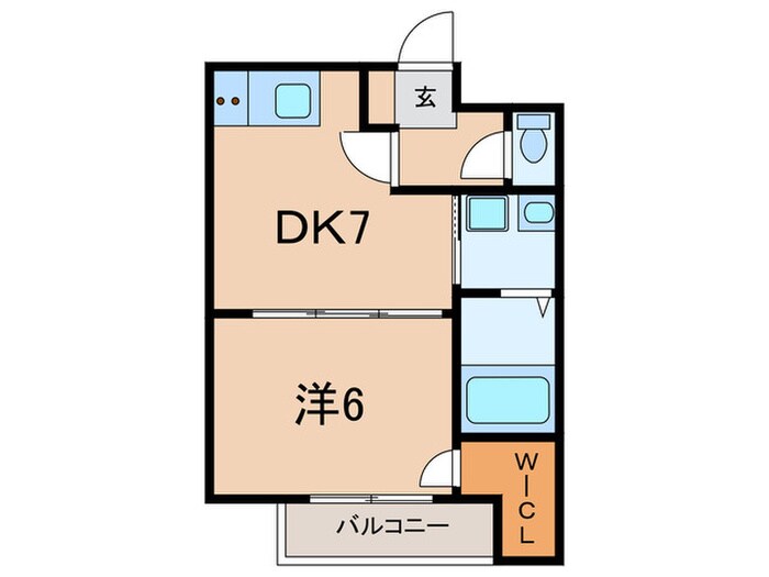 フジパレス立花南の物件間取画像