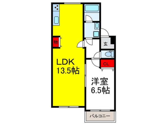 三樹マンションの物件間取画像