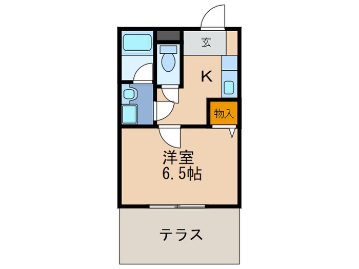 クレールトキワの物件間取画像