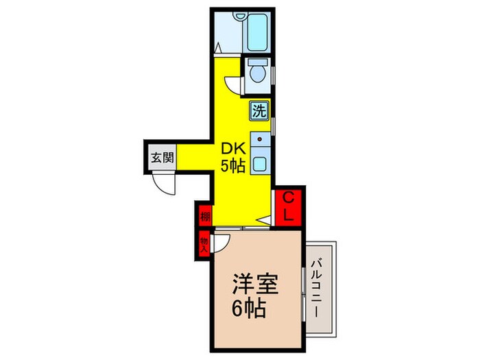 清恒ビルNorthの物件間取画像