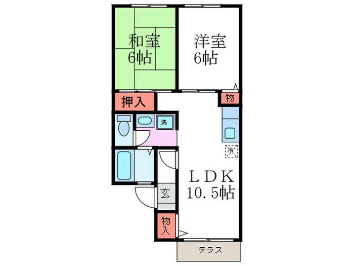 シャト－・ド・ヴェ－ルの物件間取画像