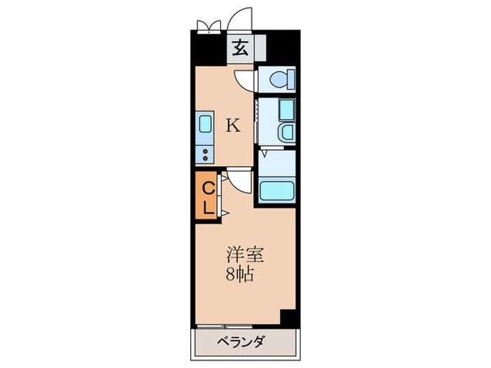 シティフラット尼崎の物件間取画像