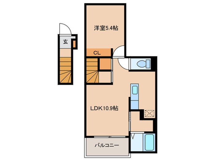 フォレストコートⅡの物件間取画像