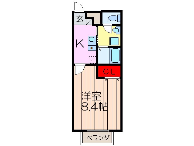 アム－ルGフォレストの物件間取画像