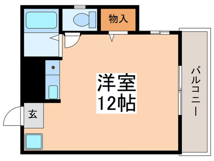 サンシャインフジイデラの物件間取画像