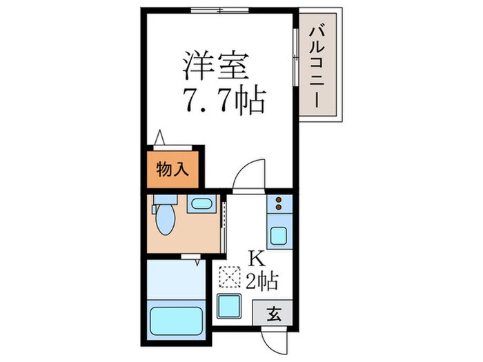 アークリード洛北の物件間取画像