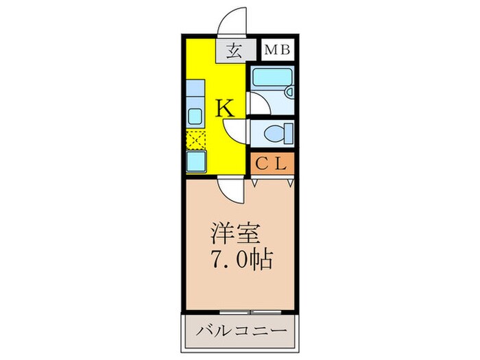 ＧＲＥＡＴ新大阪の物件間取画像