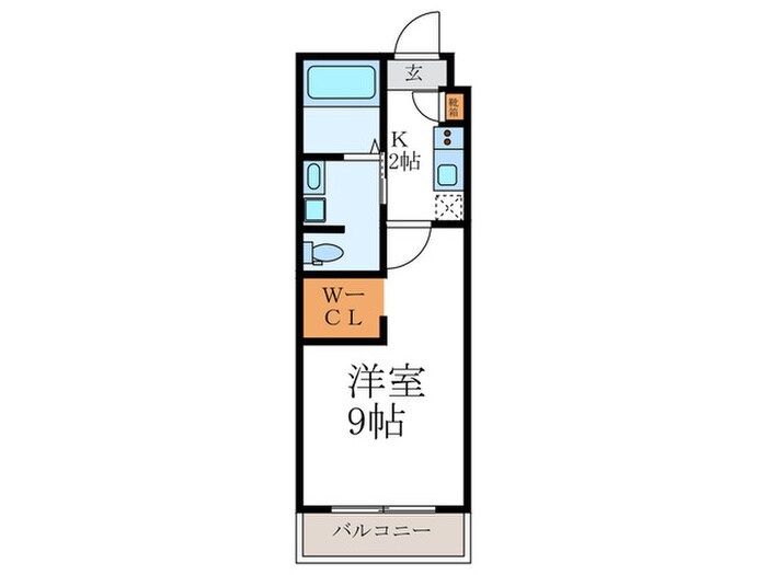 Hananoki FLATの物件間取画像