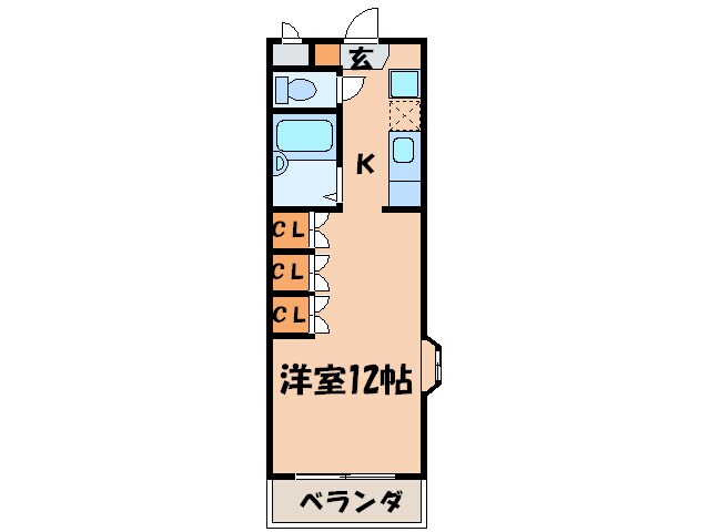 アミュージア・91の物件間取画像