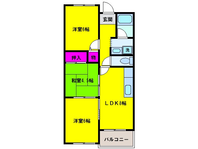 みかさビルの物件間取画像