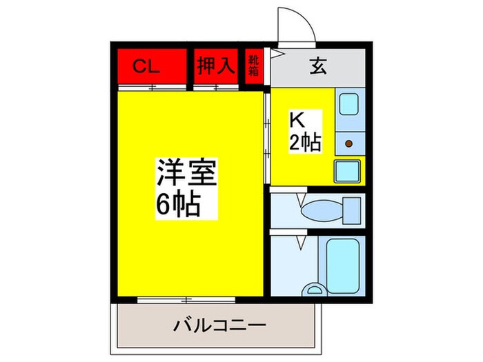 ラフィーネ西脇の物件間取画像