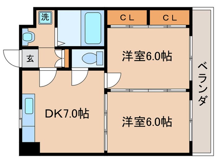 グランシャリオの物件間取画像