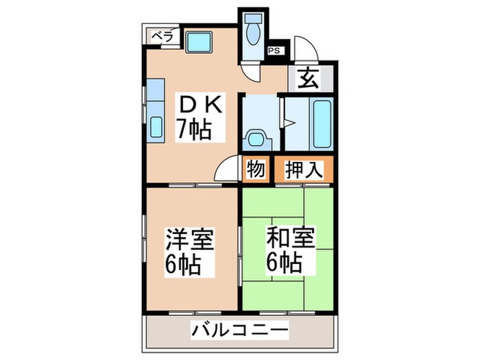 ロマネ沢ノ町の物件間取画像