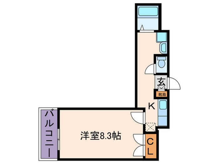 CASA VERDE高辻の物件間取画像