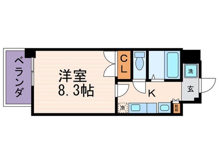 CASA VERDE高辻の物件間取画像