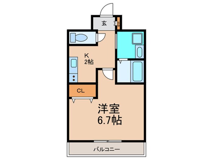 物件間取画像