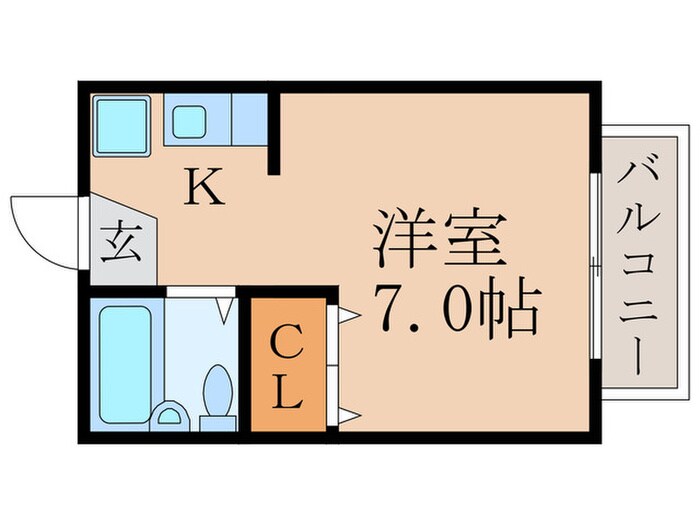 ボナール桃山の物件間取画像