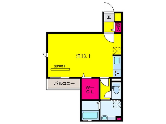 ラポート　エルの物件間取画像