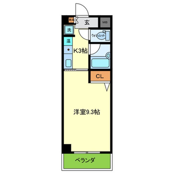 ギャレグランの物件間取画像