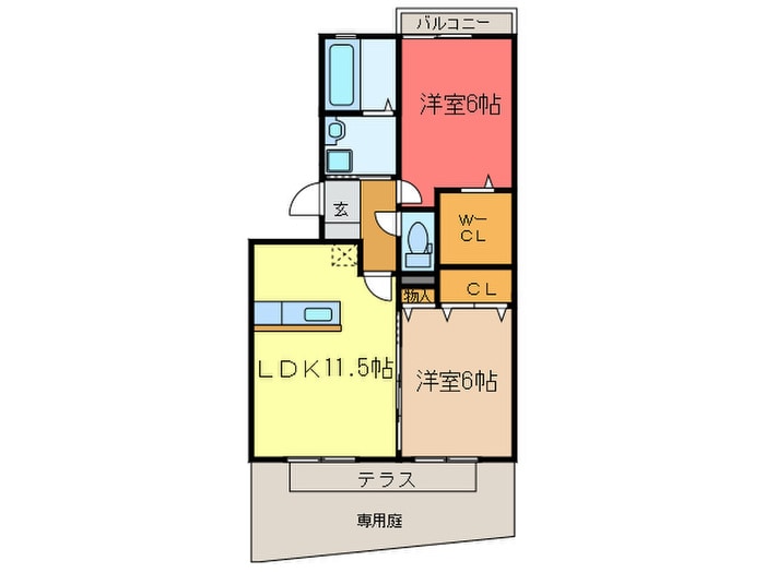 メゾン高津の物件間取画像