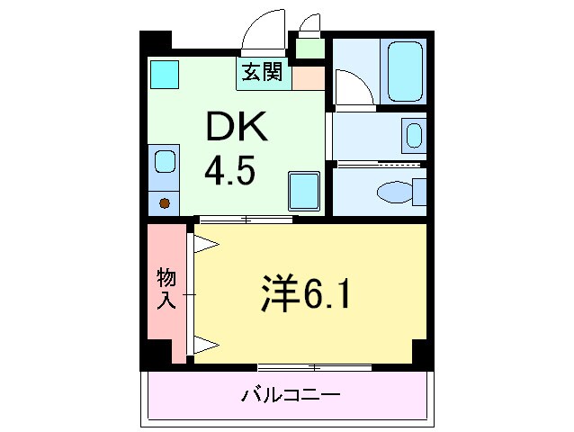 フロンティアスピリットⅣの物件間取画像