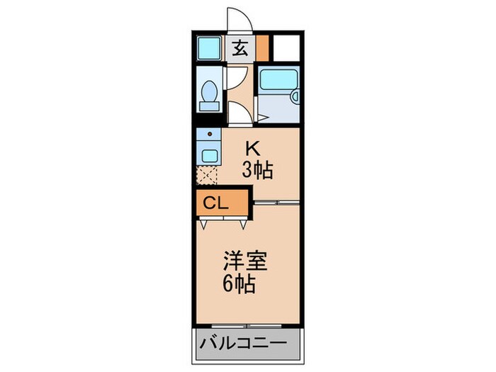 アルカディアシティの物件間取画像