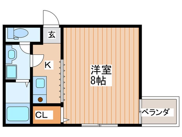 コ－ポ・シャインの物件間取画像