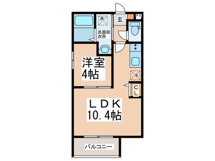 フォレストコートの物件間取画像