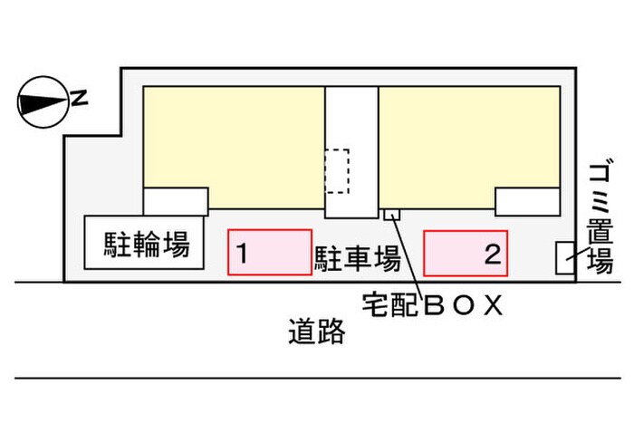 グランツ井上の物件外観写真
