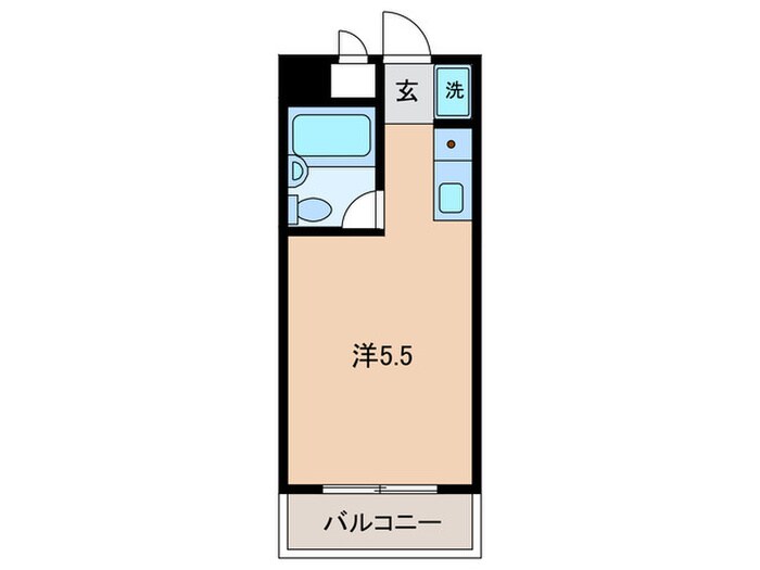 メゾン春Ⅱ番館の物件間取画像