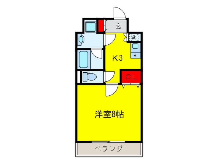 CITY SPIRE平野の物件間取画像