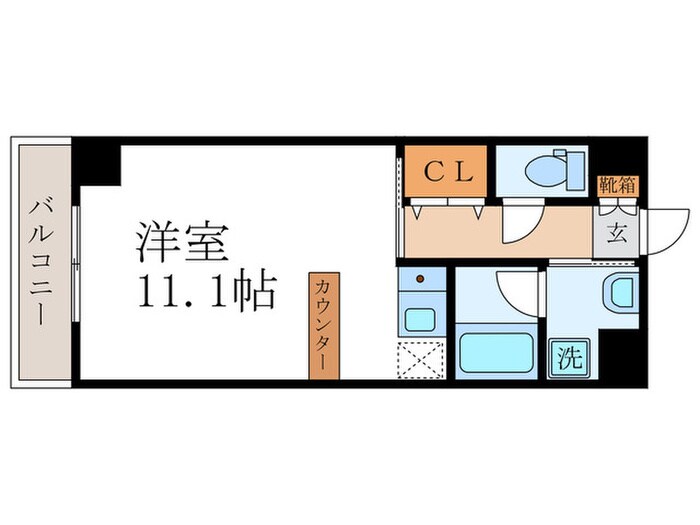 修学院ＴＥＲＲＡＣＥの物件間取画像