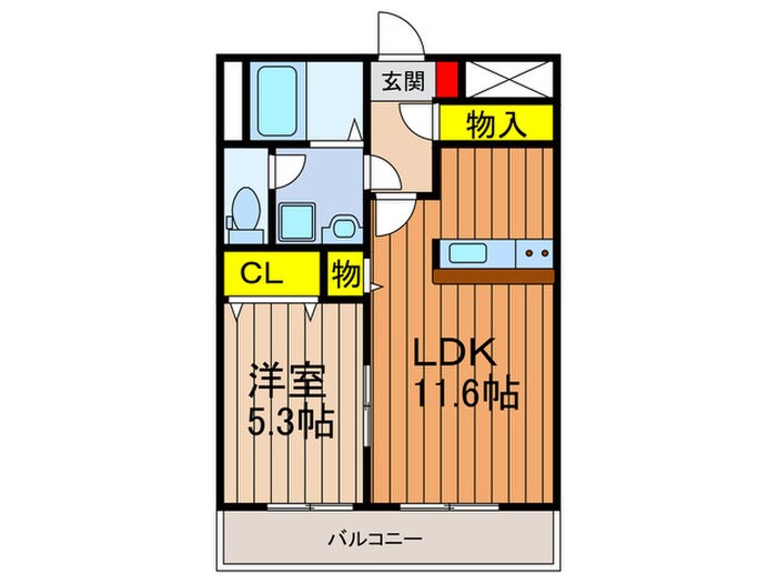 物件間取画像