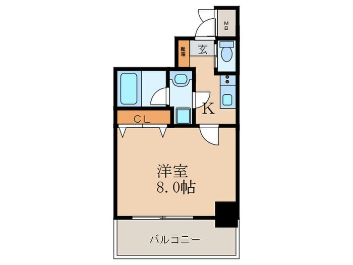 アリビオ千里豊津の物件間取画像