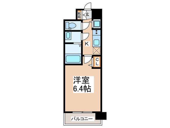 アドバンス大阪グロウス(1202)の物件間取画像