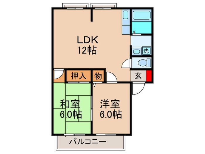 ロア－ルＣ棟の物件間取画像