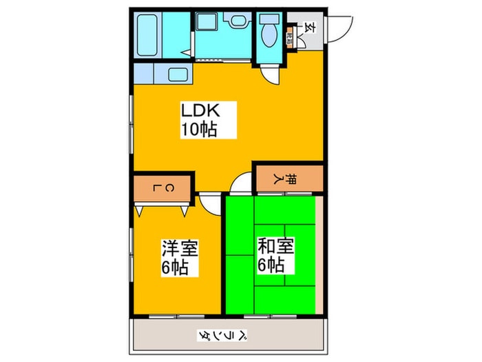 信光プラザの物件間取画像