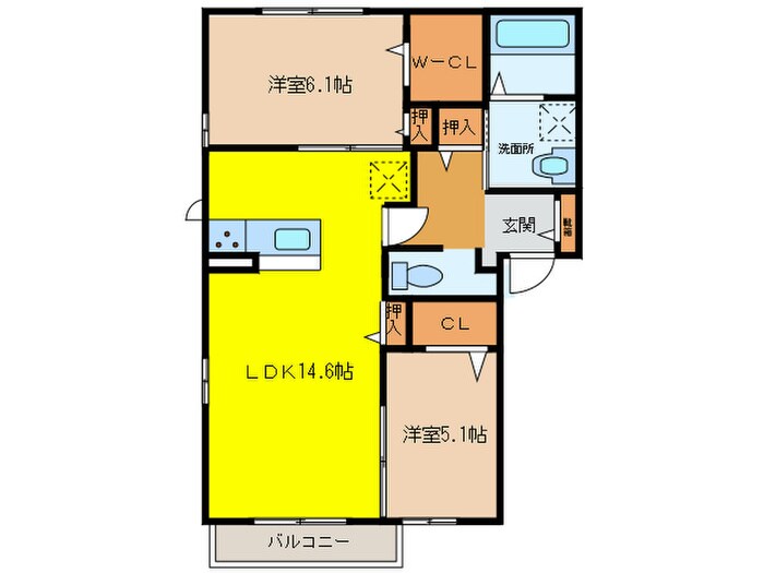 ラ　プロスペリータの物件間取画像