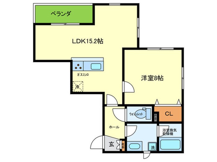 villa le Euphoria KITANOの物件間取画像