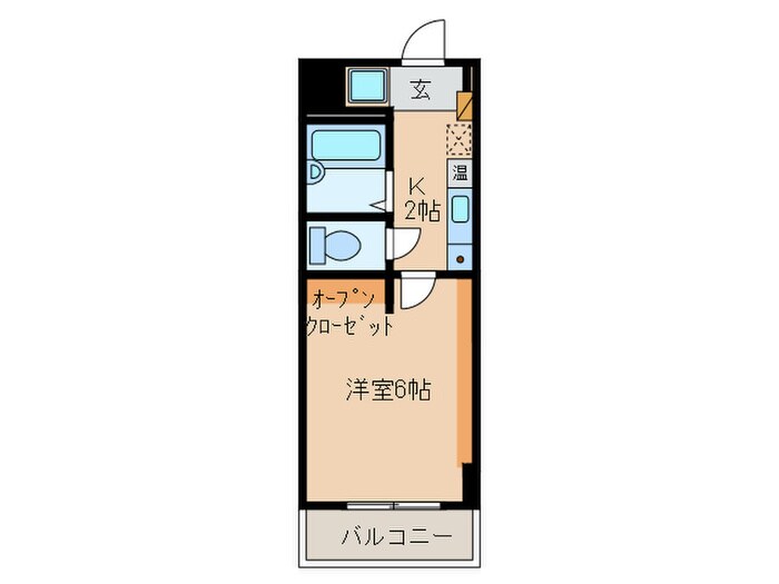 グランディオールの物件間取画像