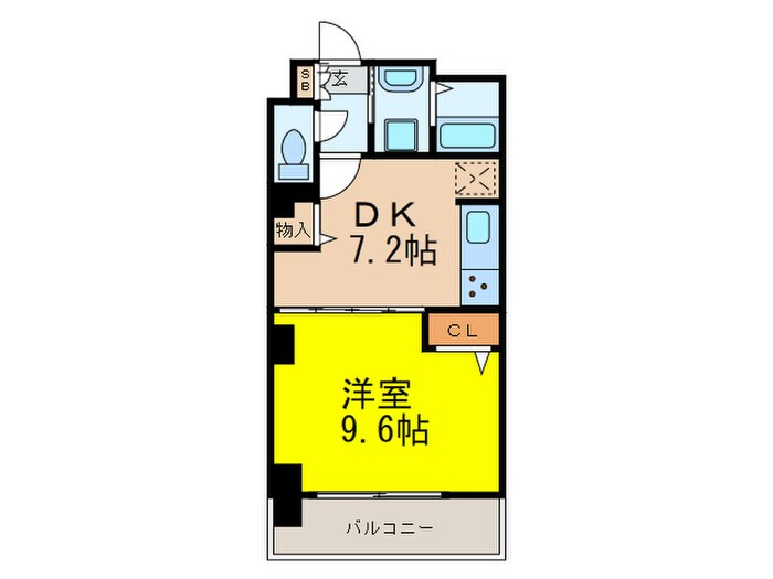 リブラ高槻の物件間取画像