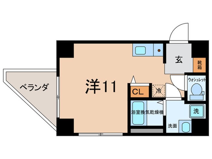 新長田BENEFICの物件間取画像