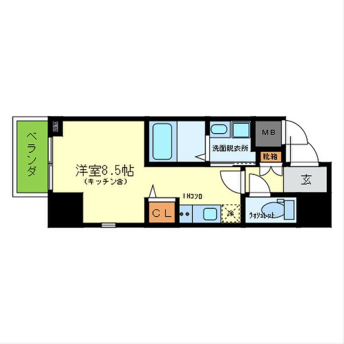 ONLYONE川西藤ノ木の物件間取画像