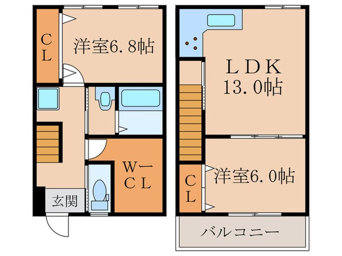 Ｔｅｓｏｒｏ　Ｎｏｚａｋｉの物件間取画像