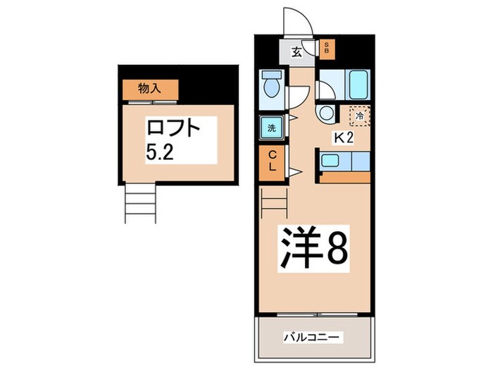 エル・ヴェ－ルの物件間取画像