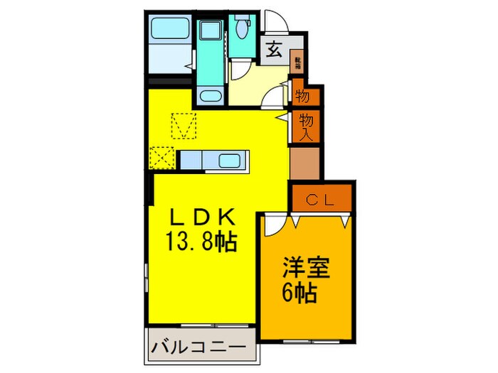 メゾン　ＮＴＴの物件間取画像