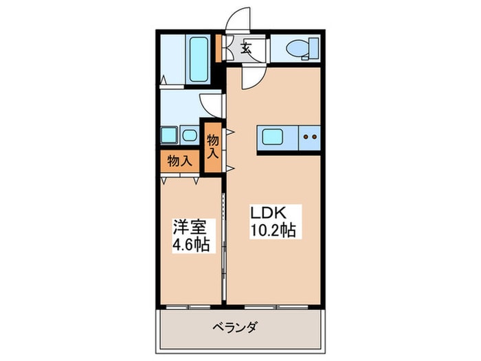 VILLAKITAHANADAの物件間取画像