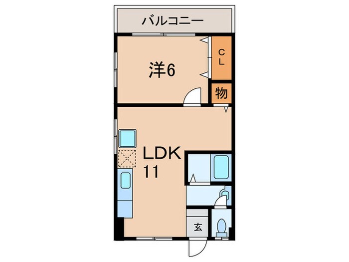 ア－バン六甲の物件間取画像